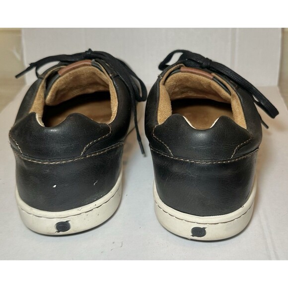 Born Leather Sneakers Men 9.5 Black Casual Comfort Lace Up Shoes main image 4